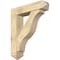 Ekena Millwork Funston Arts and Crafts Rough Sawn Bracket w/ Offset Brace, Douglas Fir, 8"W x 34"D x 40"H BKT0806X34X40FST03RDF - alternate 1